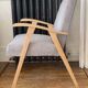 Scandinavian armchair compass feet 50