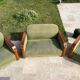 Art Deco sofa and armchairs