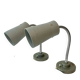 Pair of cogit workshop lamps