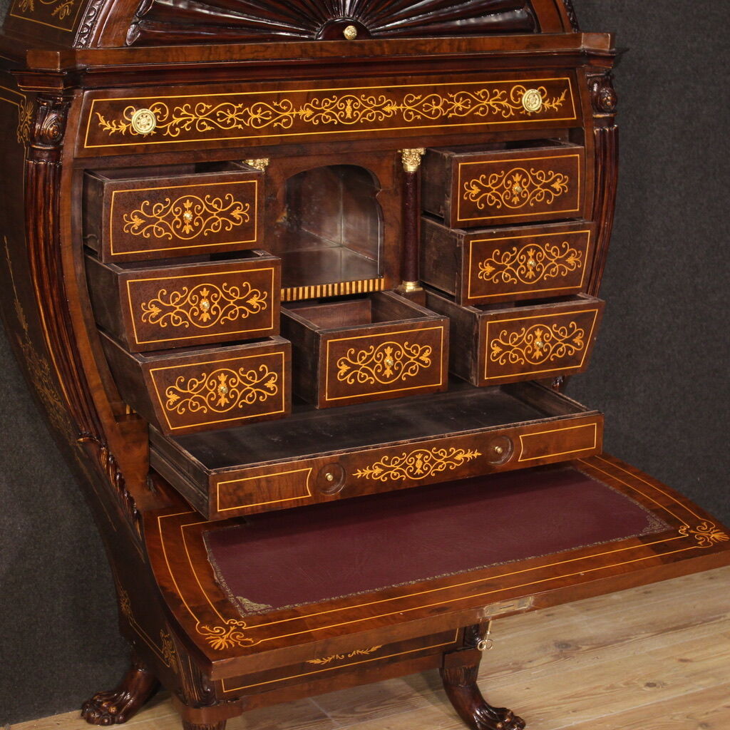 Biedermeier style secretaire
