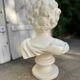 Plaster bust