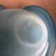 Murano glass shell bowl by Antonio da Ros Cenedese, 1960s