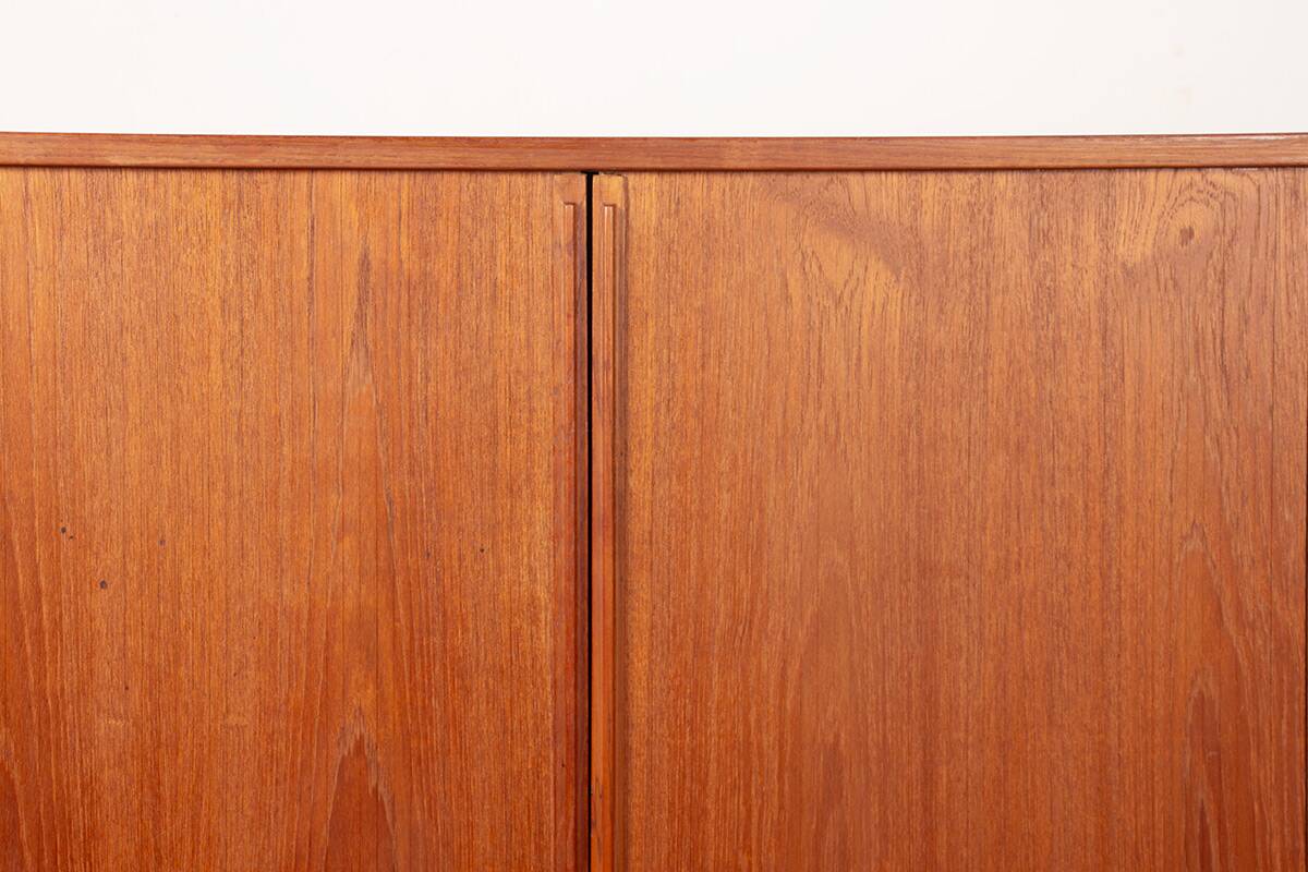 Small Danish teak sideboard model 42 by Kai Kristiansen, Feldballes.