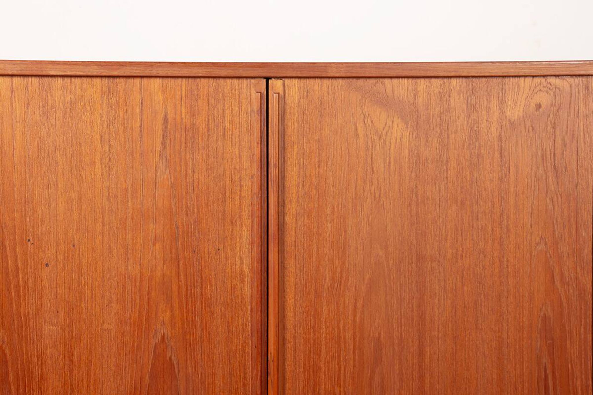 Small Danish Enfilade in teak model 42 by Kai Kristiansen, Feldballes.