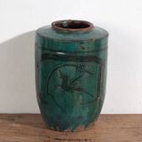 Antique enamelled vase (circa 1820) #36