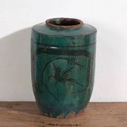 Vase émaillé ancien (vers 1820) #36
