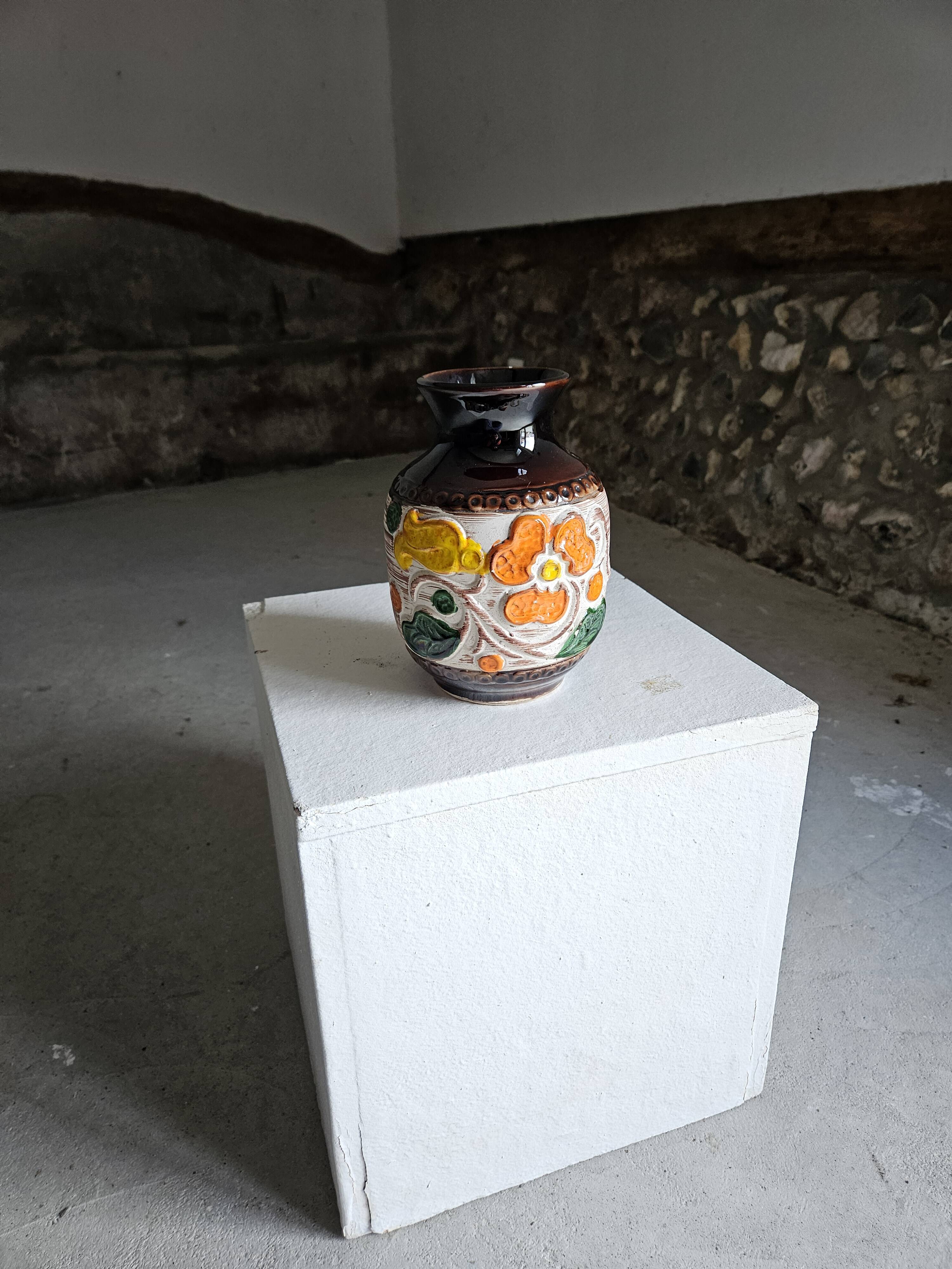 Ceramic vase 1930 keramik Bay West German