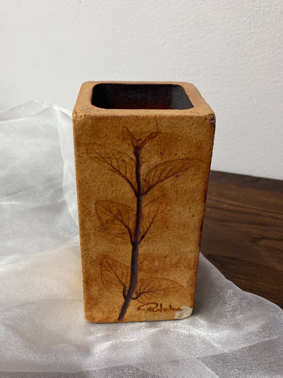 R.Leduc Vallauris ceramic vase