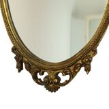 Classic French Rococo Baroque Style Mirror Gold Resin 70cm