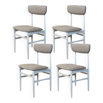 Chaises espagnoles vintage, années 1960, lot de 4