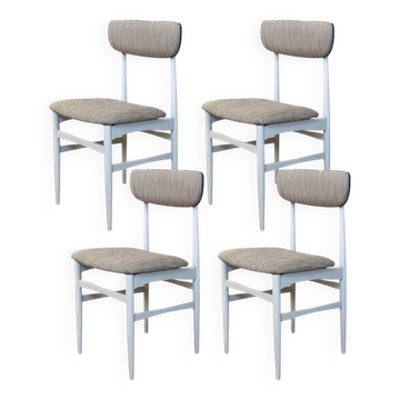 Vintage Spanish Chairs, 1960s, Set of 4