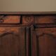 Country buffet in solid wood, Auvergne, 19th century