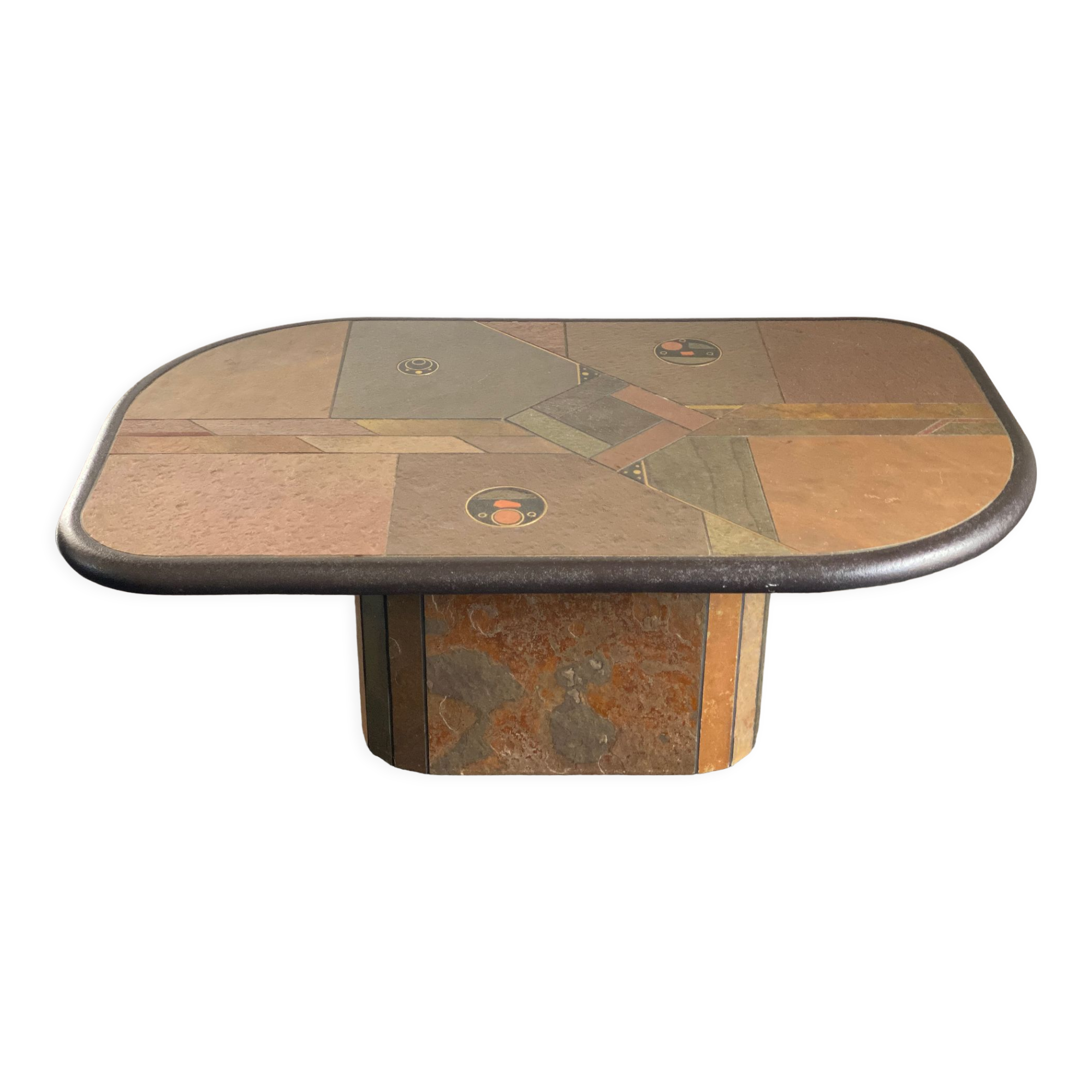 Brutalist Style Salon Table by Paul Kingma