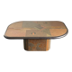 Brutalist Style Salon Table by Paul Kingma