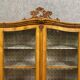 Glass library in Louis XV style, opening with two doors at the front.