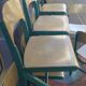Set of 10 Bauman chairs 1980