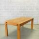 Solid elm dining table