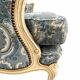 Set of 4 Louis XV cottage Provence armchairs