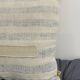 Handmade cushion in vintage fabric, Kilim style.