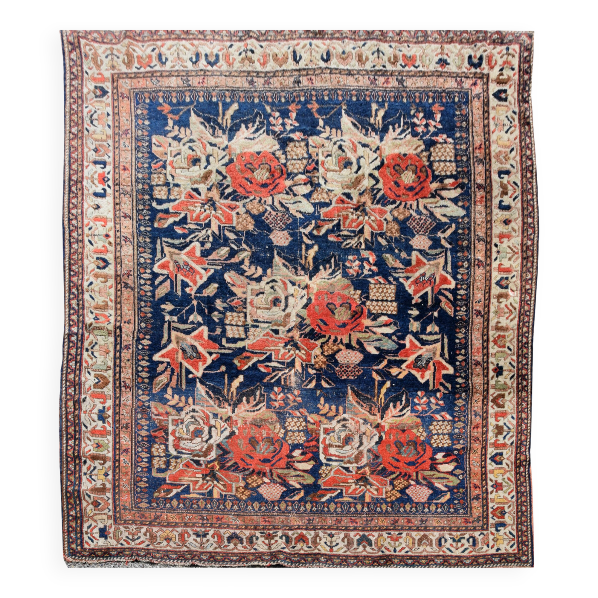 Antique Iranian Afshar Golfang Rug: 2.00 X 1.64 Meters