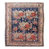 Tapis Iranien Ancien Afshar Golfang : 2.00 X 1.64 Mètres