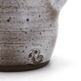 Stoneware pitcher by Jeanne and Norbert Pierlot, Ratilly, 1960s