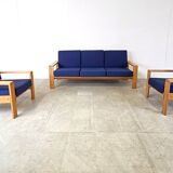 Vintage scandinavian sofa set, 1970s