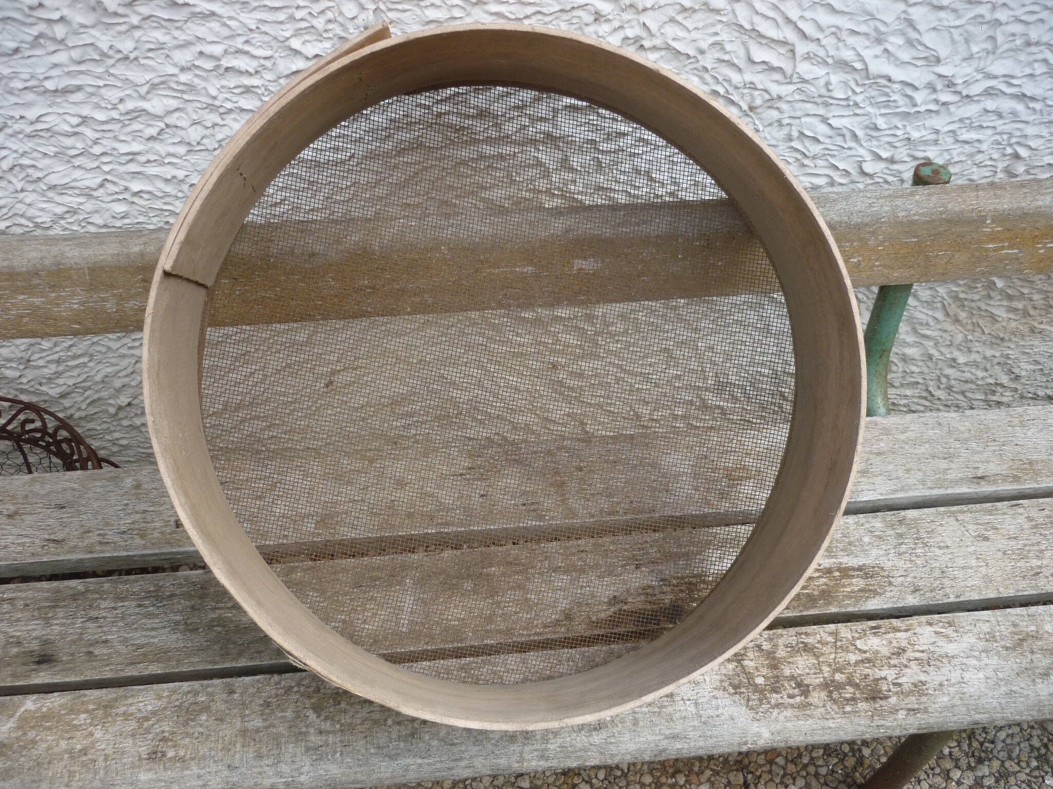 Vintage mason sieve Ø 44 cm