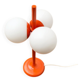 German table lamp from the mid-century space age by Kaiser Idell / Kaiser Leuchten.