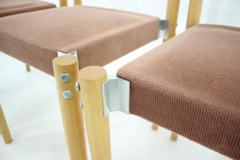 Set of Four Design Dining Chairs by Miroslav Navratil, 1970s