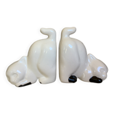 Pair of cat bookends