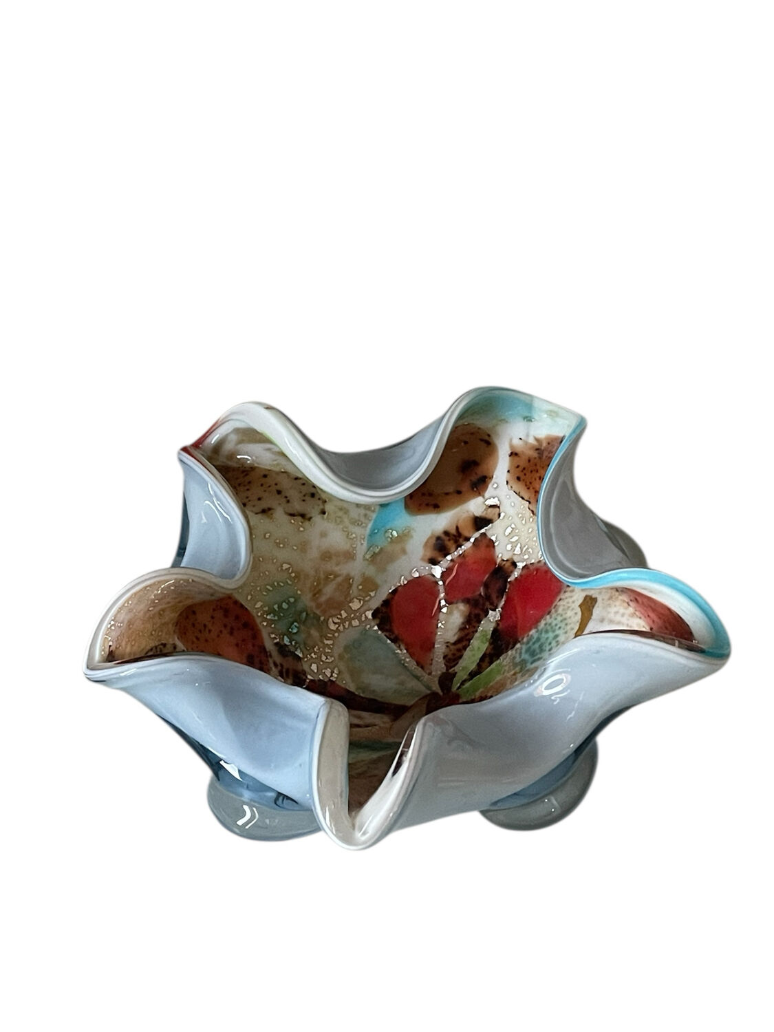 Cendrier vide-poche « Tutti Frutti » de Dino Martens en verre de M