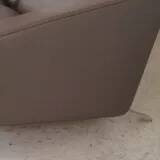 Sofa and 2 poufs, Steiner Faubourg model.