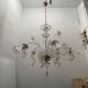 Venetian Murano Glass Chandelier 5 Lights
