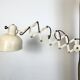 Applique Murale Industrielle Mid-Century Beige de Wila Leuchten, 1960s