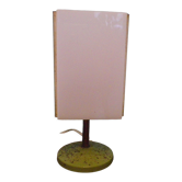 Lampe à poser, en métal et pvc, années 40/50