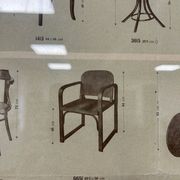 Chaise de bureau Tatra modèle A 745F/6651