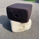 Vintage set of 2 poufs 1970 Pierre Cardin sofa by Jersey Racine