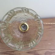Glass globe pendant light