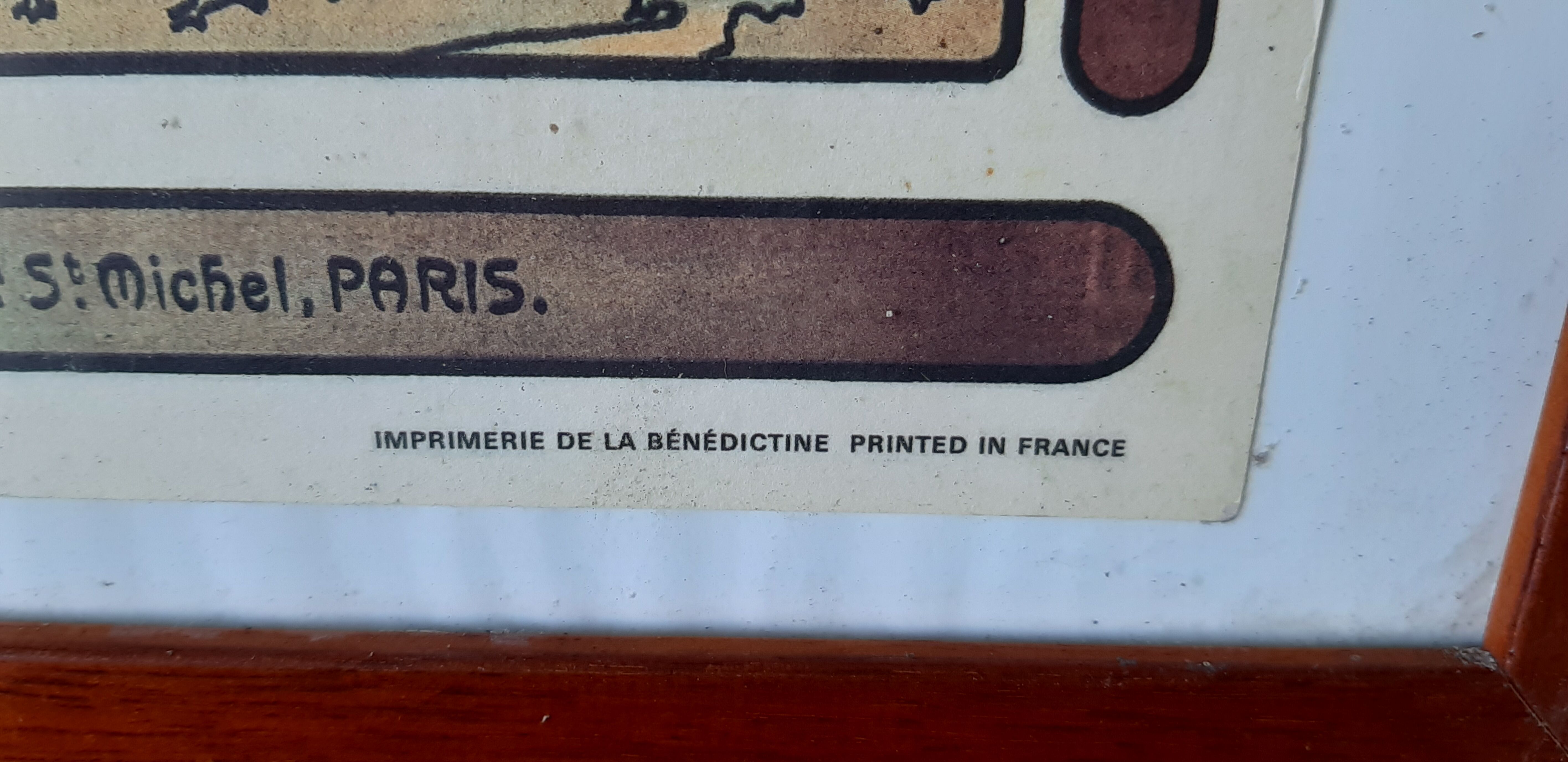 Benedictine advertising poster " Mucha "