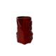 Saint Clement red earthenware pitcher with stork decoration circa 1940