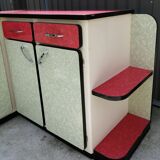 Kitchen buffet in formica 70s