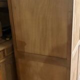 Parisian Art Deco wardrobe in natural wood