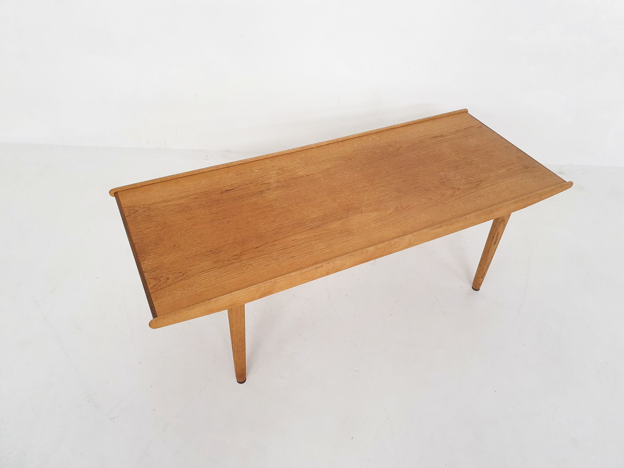 Scandinavian modern oak coffee table by Frem Rojle, Denmark, 1960's