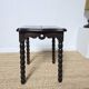 Antique turned wood stool