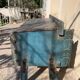 Ancient Indian furniture Damchiya blue