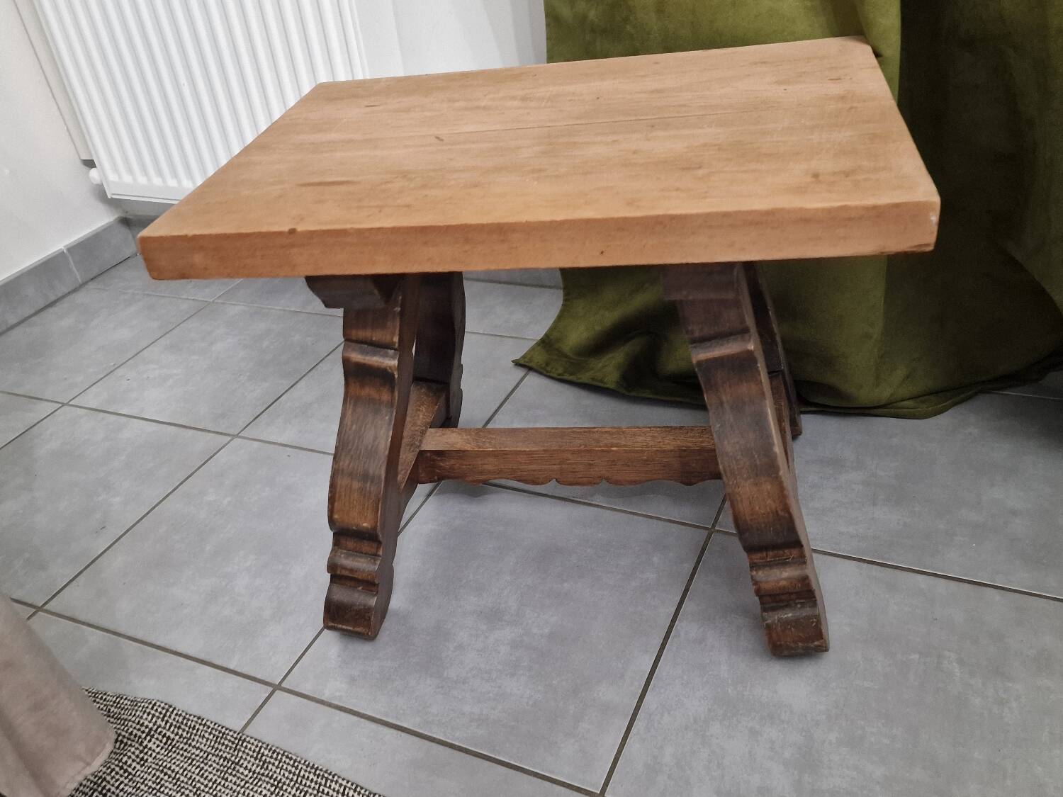 Wooden coffee table