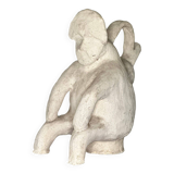 Anthropomorphic terracotta sculpture