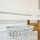Woven ceramic fruit bowl