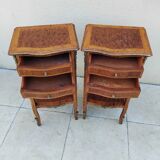 Pair of antique Louis XVI bedside tables